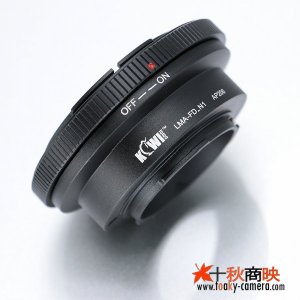 画像: KIWIFOTOS製 Canon キャノン FD / New-FD レンズ→ニコン１ Nikon 1シリーズ カメラボディ マウントアダプター 